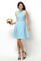 Robe demoiselle d'honneur plissage manche nulle de princesse en chiffon ligne a - photo 18