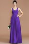 Robe demoiselle d'honneur naturel avec zip manche nulle col en forme de cœur ruché - photo 30