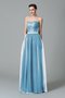 Robe demoiselle d'honneur de princesse jusqu'au sol de lotus avec sans manches ligne a - photo 17