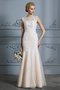 Robe de mariée grosses soldes jusqu'au sol encolure ronde appliques de sirène - photo 3