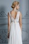 Robe de mariée ligne a de traîne moyenne mode avec chiffon naturel - photo 8