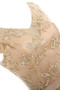 Robe mère de mariée solennelle naturel en plage de princesse satin extensible - photo 4