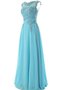 Robe demoiselle d'honneur plissé en chiffon avec zip avec fleurs jusqu'au sol - photo 2