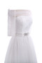 Robe de mariée exclusif formelle textile en tulle satin extensible avec zip - photo 5