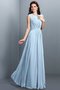 Robe demoiselle d'honneur longue plissé naturel ligne a avec fronce - photo 18