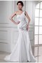 Robe de mariée longue en satin de sirène avec lacets appliques - photo 1