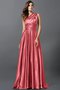 Robe demoiselle d'honneur longue plissage de princesse en satin soyeux ligne a - photo 40