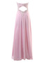 Robe de soirée avec perle a salle intérieure en chiffon a eglise col en forme de cœur - photo 5
