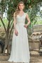 Robe de mariée luxueux jusqu'au sol en chiffon avec manche courte ligne a - photo 1