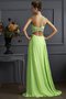 Robe de bal jusqu'au sol de princesse a-ligne manche nulle en chiffon - photo 2