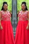 Robe de bal naturel lache manche nulle avec perle de princesse - photo 2