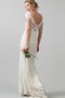 Robe de mariée charmeuse luxueux plissage de fourreau brodé - photo 2