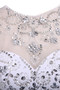 Robe de bal solennelle avec cristal longueur au ras du sol de traine réglable de bustier - photo 3