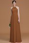 Robe demoiselle d'honneur ligne a avec chiffon de princesse ruché fermeutre eclair - photo 10