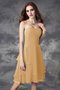 Robe demoiselle d'honneur naturel de lotus de bustier de princesse en chiffon - photo 12