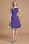 Robe demoiselle d'honneur naturel bref de princesse ligne a en chiffon - photo 29