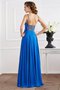 Robe de bal longue de princesse a-ligne manche nulle bretelles spaghetti - photo 2