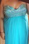 Robe de bal ligne a de tour de ceinture en haute lache avec perle de princesse - photo 2