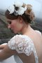 Robe de mariée de princesse en chiffon longueur au niveau de sol v encolure ligne a - photo 3