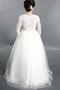 Robe de mariée distinguee chic intemporel informel avec manche longue - photo 2