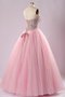 Robe de quinceanera equipé de jacket d'epaule ecrite en tulle de mode de bal en organza - photo 2