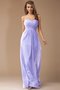 Robe demoiselle d'honneur longue avec perle de lotus longueur au ras du sol manche nulle - photo 19