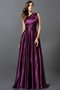 Robe demoiselle d'honneur longue plissage de princesse en satin soyeux ligne a - photo 25