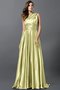 Robe demoiselle d'honneur longue plissage de princesse en satin soyeux ligne a - photo 20