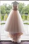 Robe de mariée romantique de mode de bal avec perle textile en tulle avec fleurs - photo 1