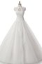 Robe de mariée courte de col haut ligne a avec perle ruché - photo 2