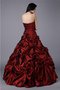 Robe de quinceanera longue de mode de bal textile taffetas jusqu'au sol de bustier - photo 2