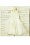 Robe de cortège enfant naturel de princesse encolure ronde ligne a en tulle - photo 3