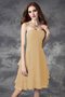 Robe demoiselle d'honneur naturel de lotus de bustier de princesse en chiffon - photo 6