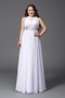 Robe de bal longue en chiffon de princesse avec perle longueur au ras du sol - photo 5