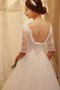 Robe de mariée de mode de bal sucré avec perle v encolure naturel - photo 2