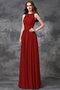 Robe demoiselle d'honneur naturel avec chiffon avec zip ruché au niveau de cou - photo 23