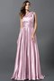 Robe demoiselle d'honneur longue plissage de princesse en satin soyeux ligne a - photo 34