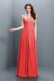 Robe demoiselle d'honneur plissage longue avec zip avec chiffon jusqu'au sol - photo 28