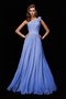 Robe demoiselle d'honneur longue avec chiffon avec sans manches avec zip de princesse - photo 17