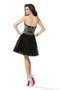Robe de cocktail courte naturel de lotus ligne a avec sans manches - photo 2