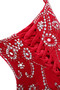 Robe de bal facile textile en tulle versicolor a-ligne en salle - photo 7