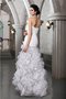Robe de mariée en organza avec zip avec perle de tour de ceinture empire de bustier - photo 2