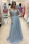 Robe de bal de princesse bandouliere spaghetti de traîne courte honorable naturel - photo 1