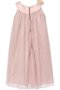 Robe de cortège enfant naturel en tulle manche nulle a-ligne avec zip - photo 2