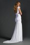 Robe de mariée sexy plissage distinguee de sirène avec manche courte - photo 1
