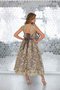 Robe de bal plissage romantique cordon avec ruban trou de serrure - photo 2