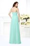 Robe demoiselle d'honneur naturel longue de princesse manche nulle fermeutre eclair - photo 30