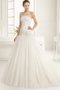Robe de mariée mode festonné longue de bustier de traîne courte - photo 1