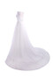 Robe de mariée exclusif formelle textile en tulle satin extensible avec zip - photo 8