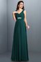 Robe demoiselle d'honneur naturel longue plissage fermeutre eclair avec fronce - photo 8